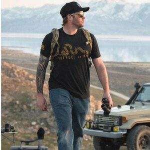 NIP Black Rifle Coffee Company Coffee or Die Tshirt